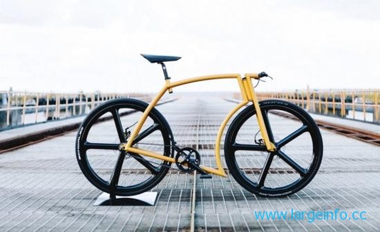 这辆造型奇特的自行车 是兰博基尼超跑的新兄弟